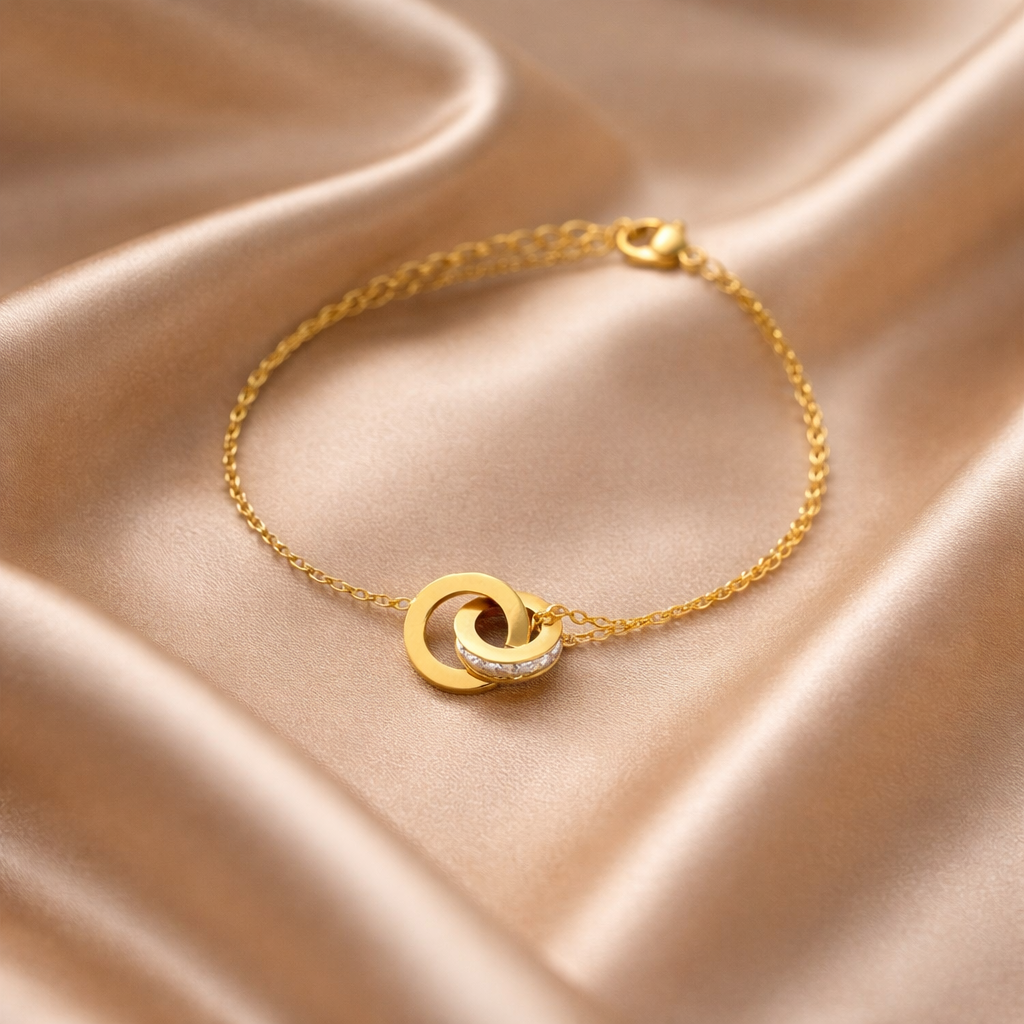 Interlocked Rings Bracelet