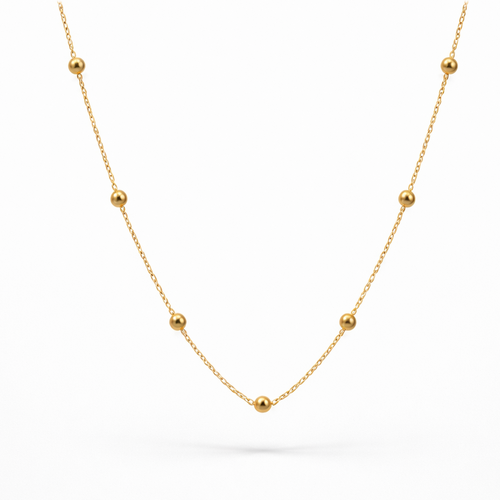 Dainty bead chain Necklace
