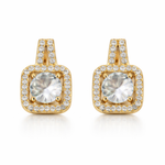 Radiant Halo Pendant Set