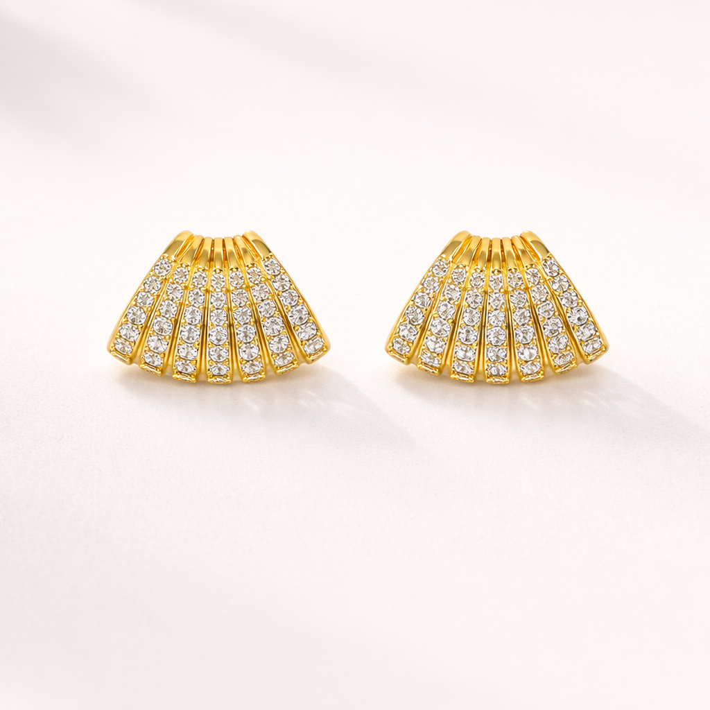 Glowcrest Crystal curve Necklace Set