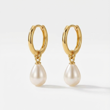 Aurielle Pearl Necklace Set – 18K Gold Plated