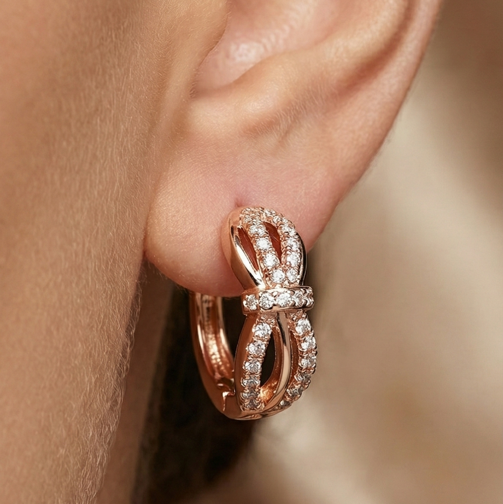 Premium Rose Gold Earrings