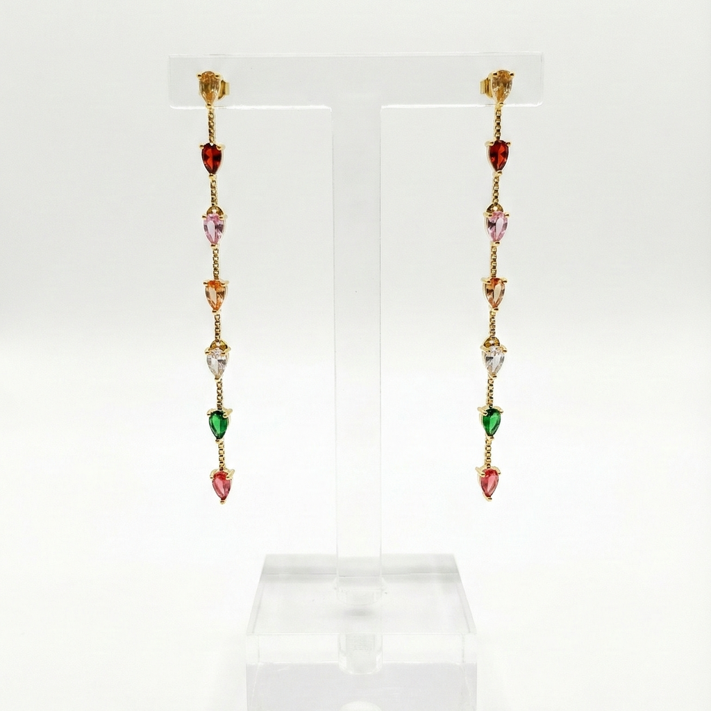 Liora Crystal Drop Jewellery Set