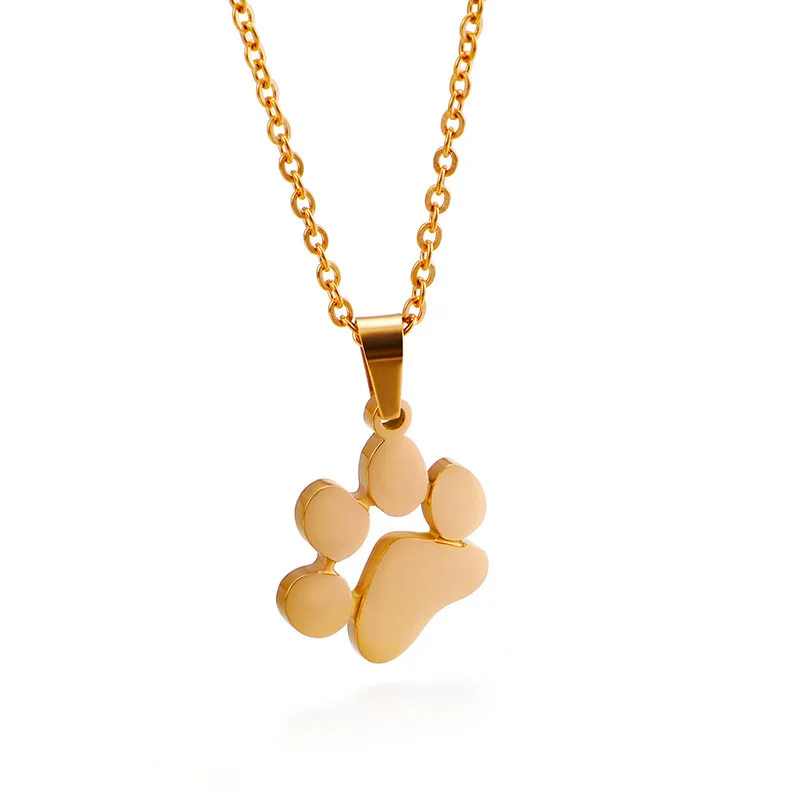 Cute Paw shape Pendant Jewellery Set