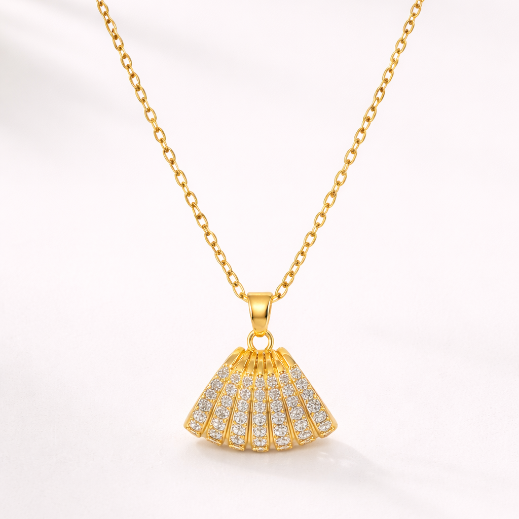 Glowcrest Crystal curve Necklace Set