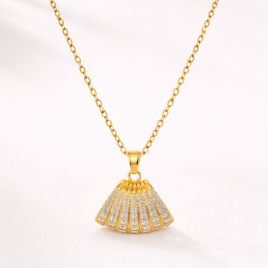 Glowcrest Crystal curve Necklace Set