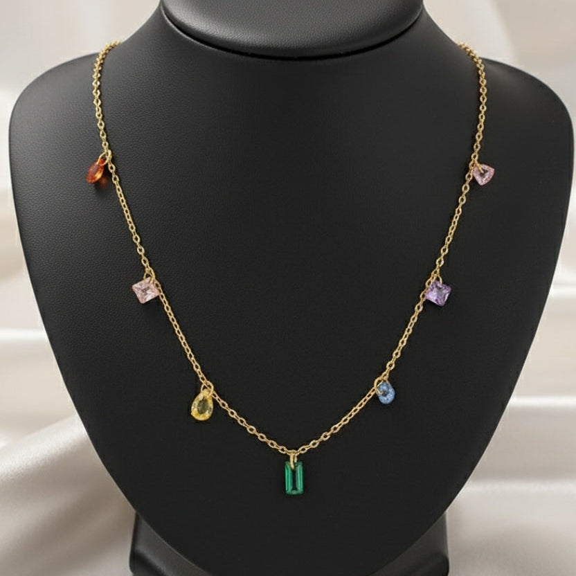 The Tutti Frutti Gemstone Necklace