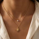 Star Pendant Necklace – 18K Gold Plated | Eira Collections