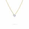 True Heart Gemstone Necklace – 18K Gold Plated | Eira Collections
