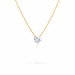 True Heart Gemstone Necklace – 18K Gold Plated | Eira Collections