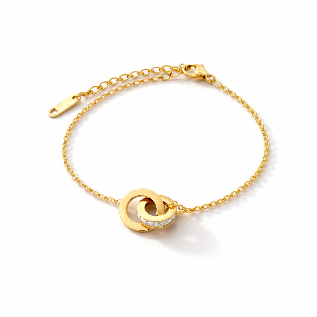 Interlocked Rings Bracelet