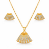 Glowcrest Crystal curve Necklace Set