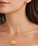 Glowcrest Crystal curve Necklace Set