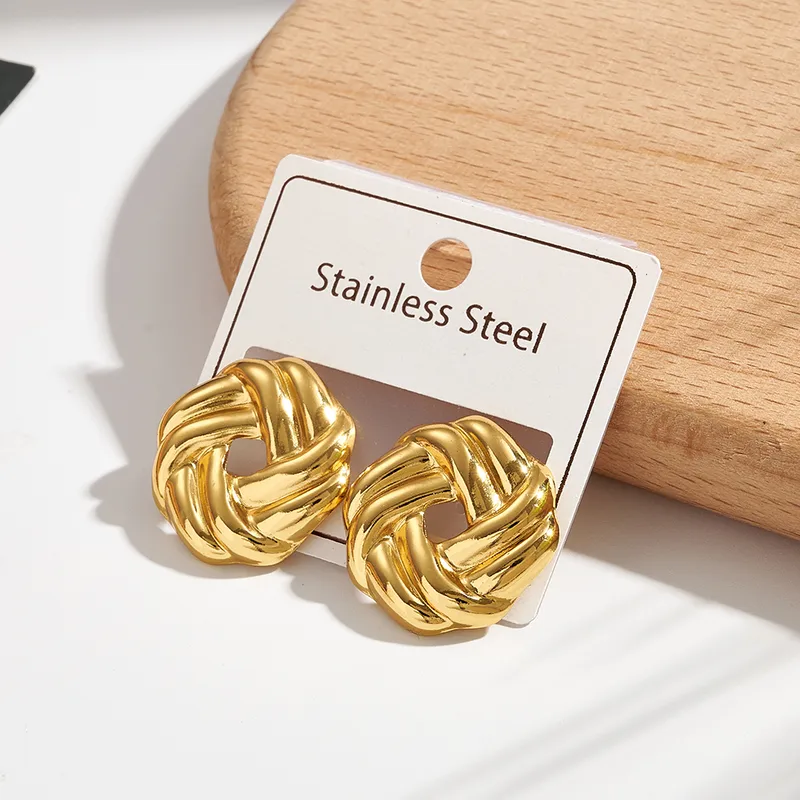 Chunky Woven Earrings