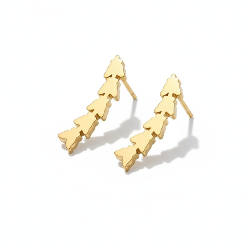 Golden Glide Arrow Studs