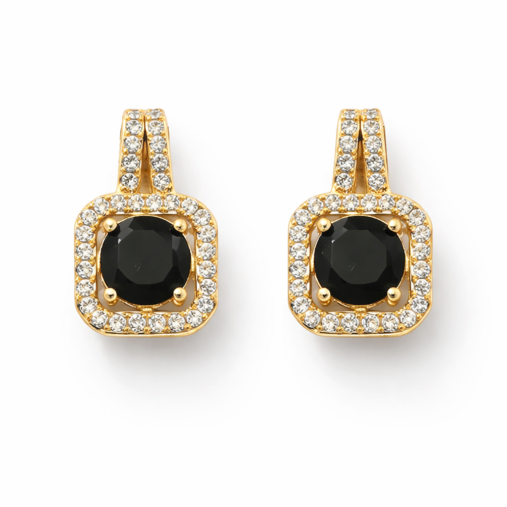 Midnight Halo Pendant Set