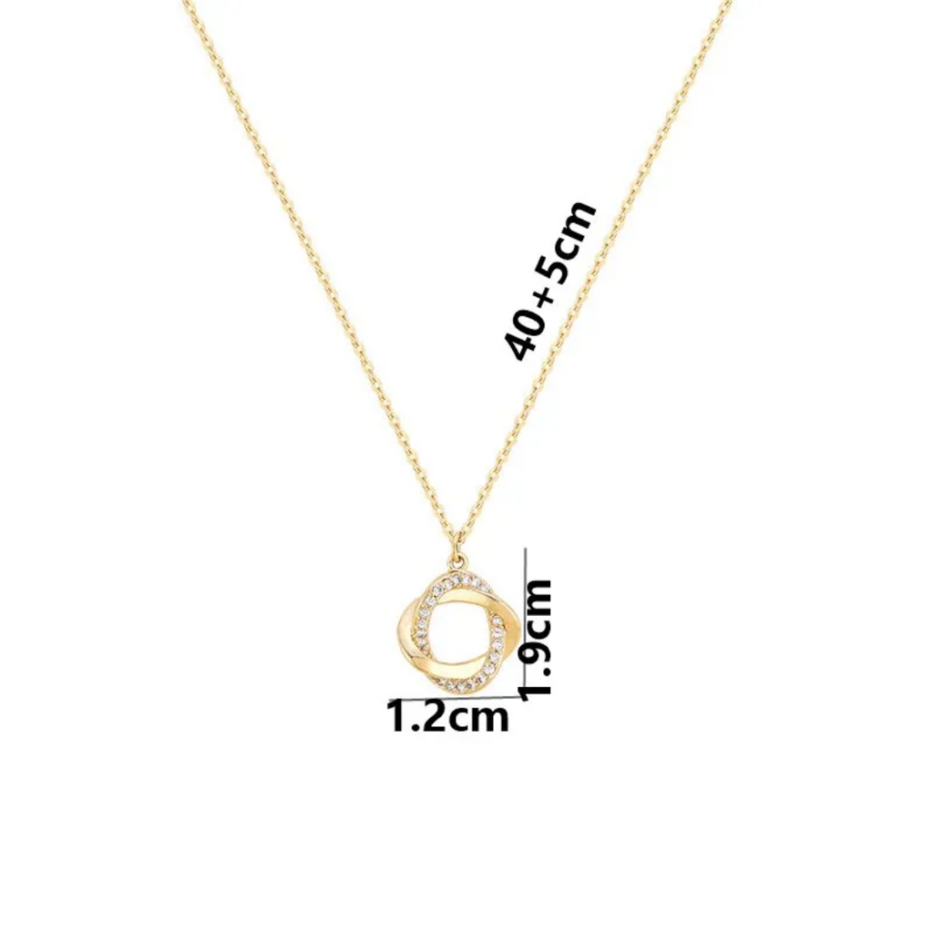 Interlocking Loop Necklace