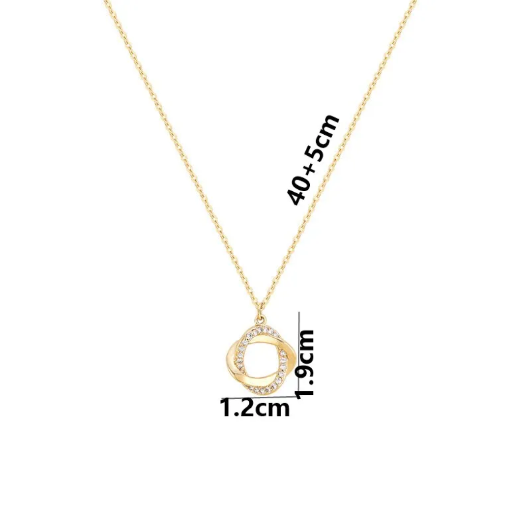 Interlocking Loop Necklace